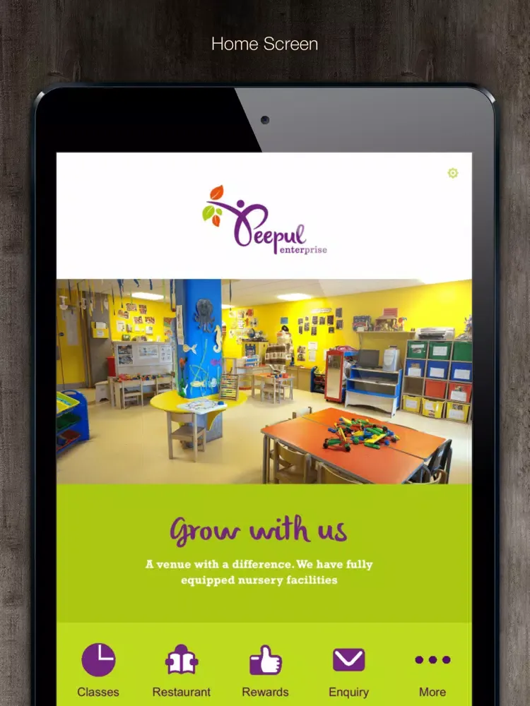 Zrzuty ekranu Peepul Enterprise iPad 