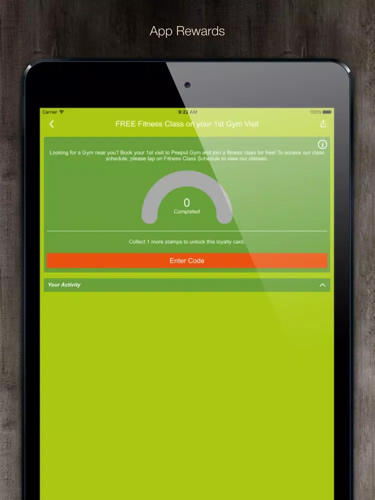 Zrzuty ekranu Peepul Enterprise iPad 