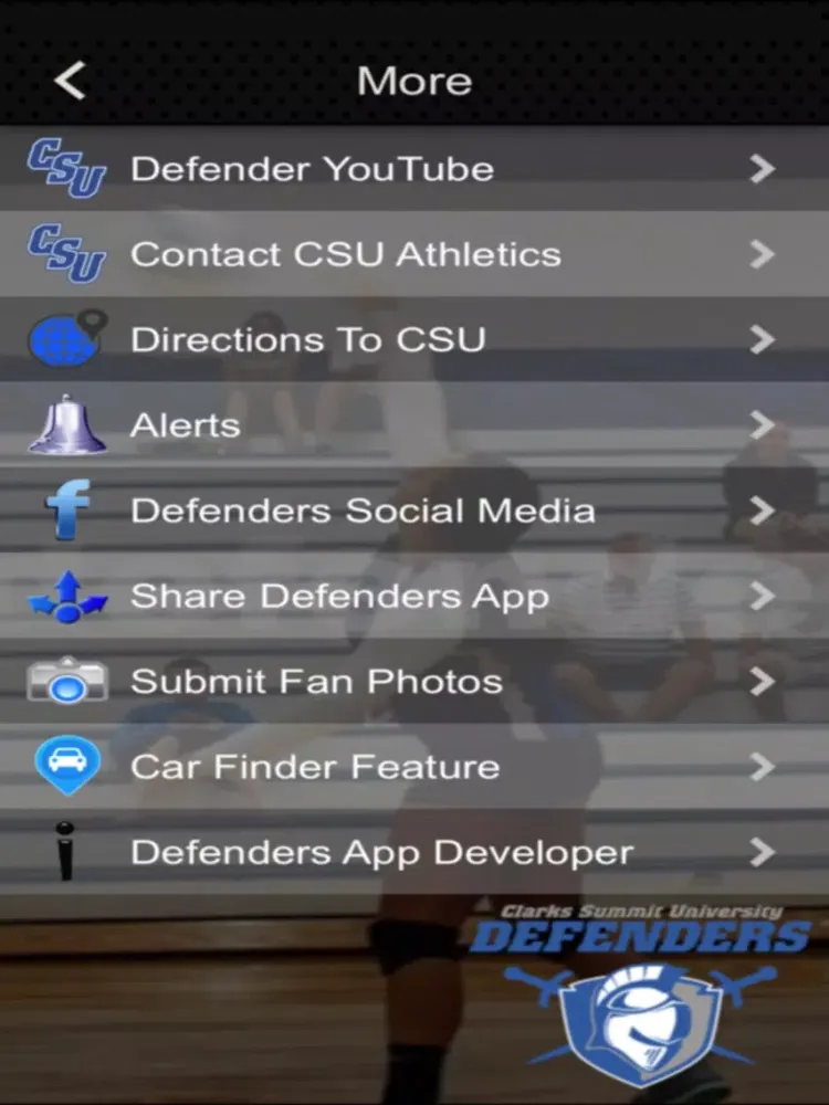 Clarks Summit University Athletics iPad 应用截图