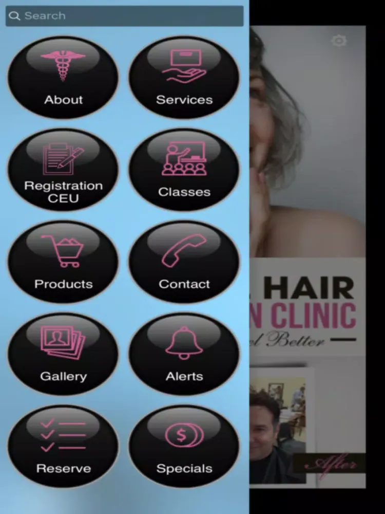 Captures d'écran de Medical Hair Restoration Clinic iPad 
