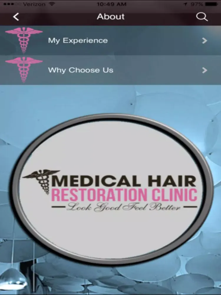 Captures d'écran de Medical Hair Restoration Clinic iPad 