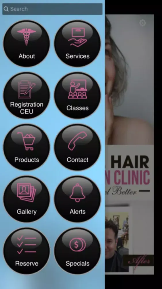 Captures d'écran de Medical Hair Restoration Clinic