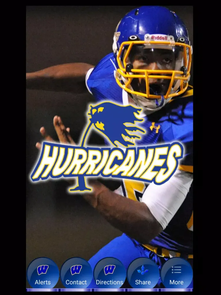 Hurricane Football. iPad 应用截图