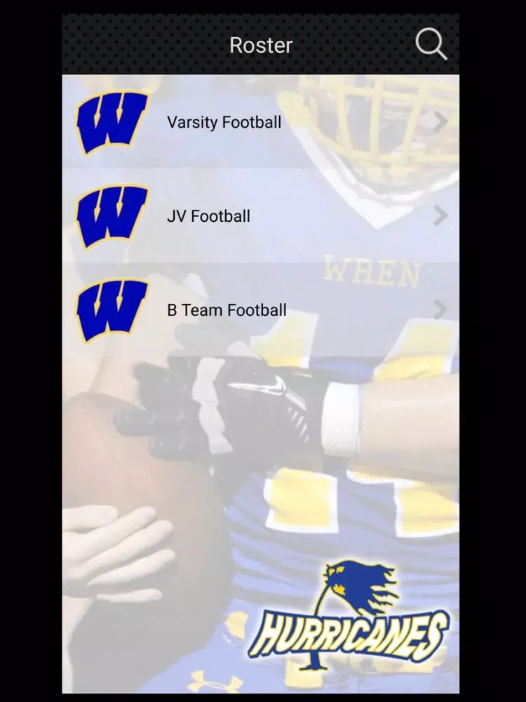 Hurricane Football. iPad 应用截图