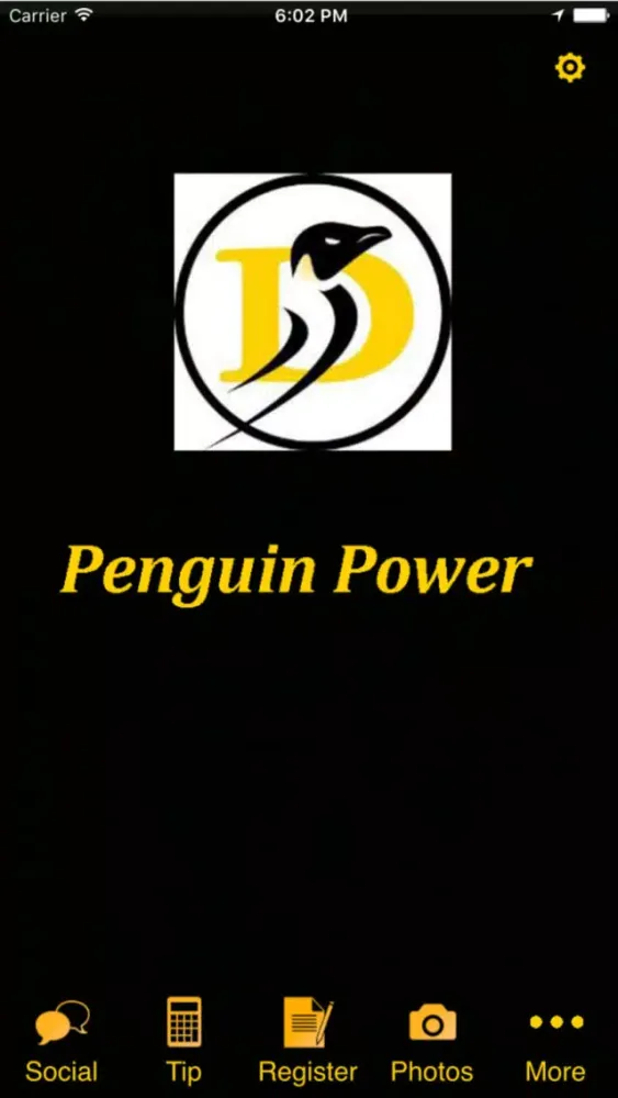 ภาพหน้าจอของ PenguinPower.