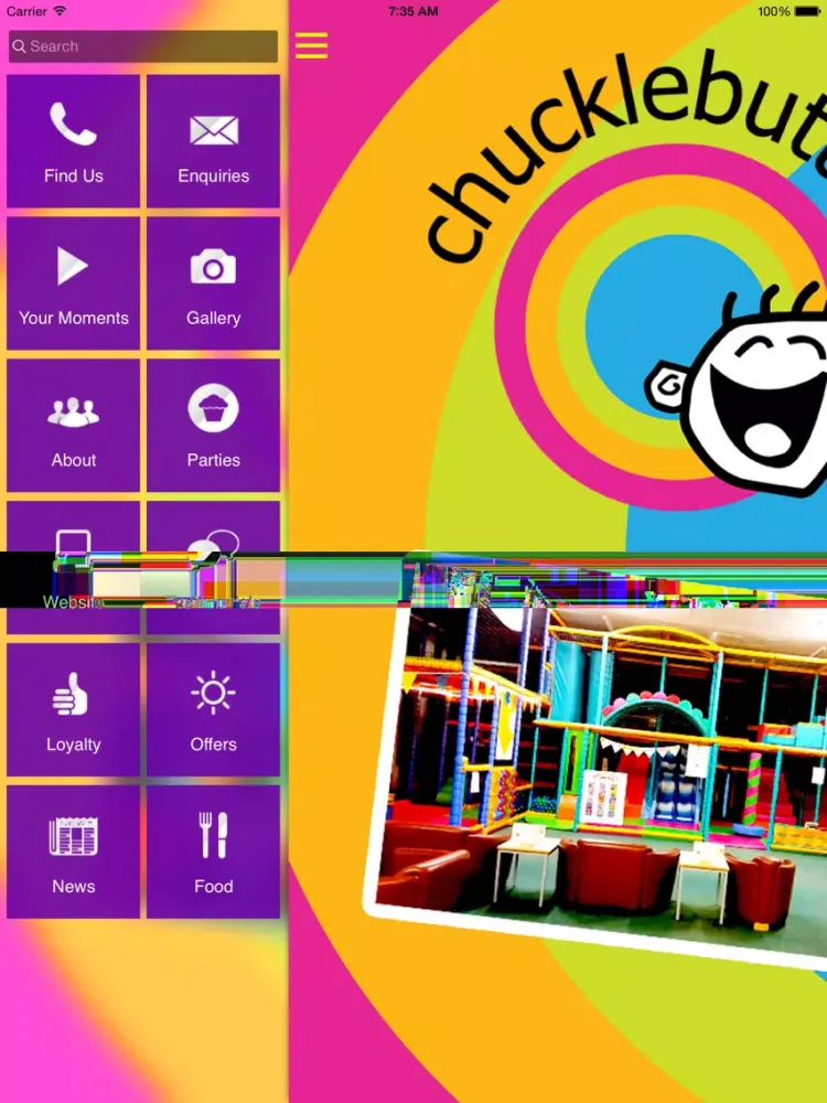 Capturas de pantalla de Chucklebutties iPad 