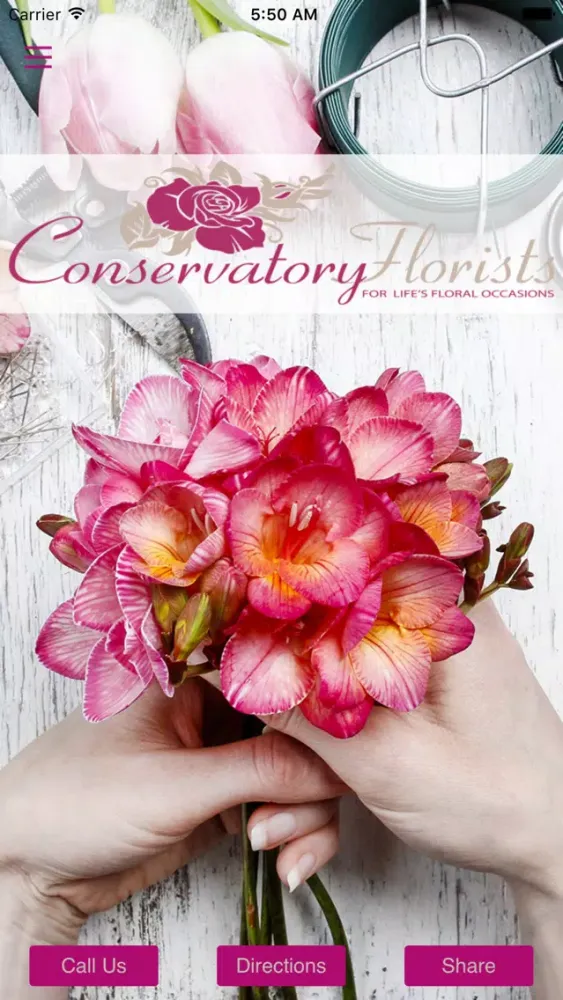 Screenshot di Conservatory Florists