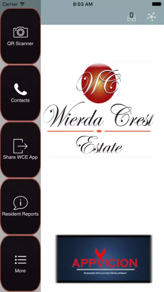 Wierda Crest Estate App Ekran Görüntüleri