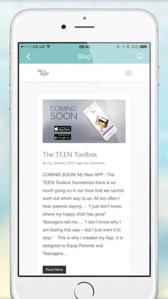 Captures d'écran de The TEEN Toolbox - Tools to navigate adolescence