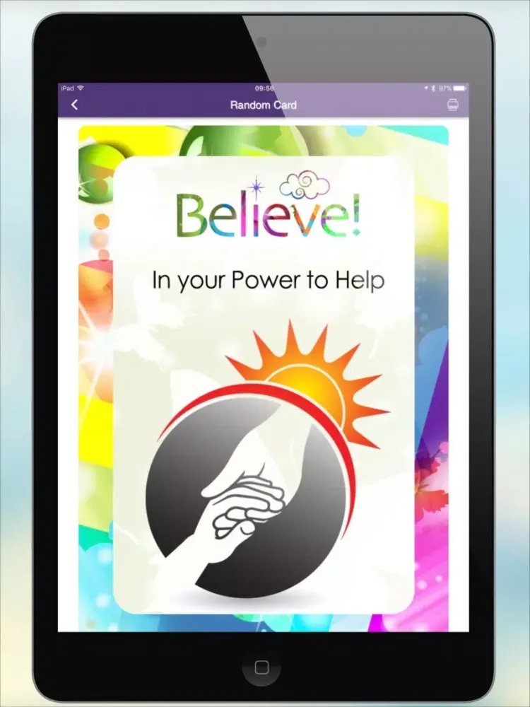 Capturas de pantalla de Believe You Can iPad 