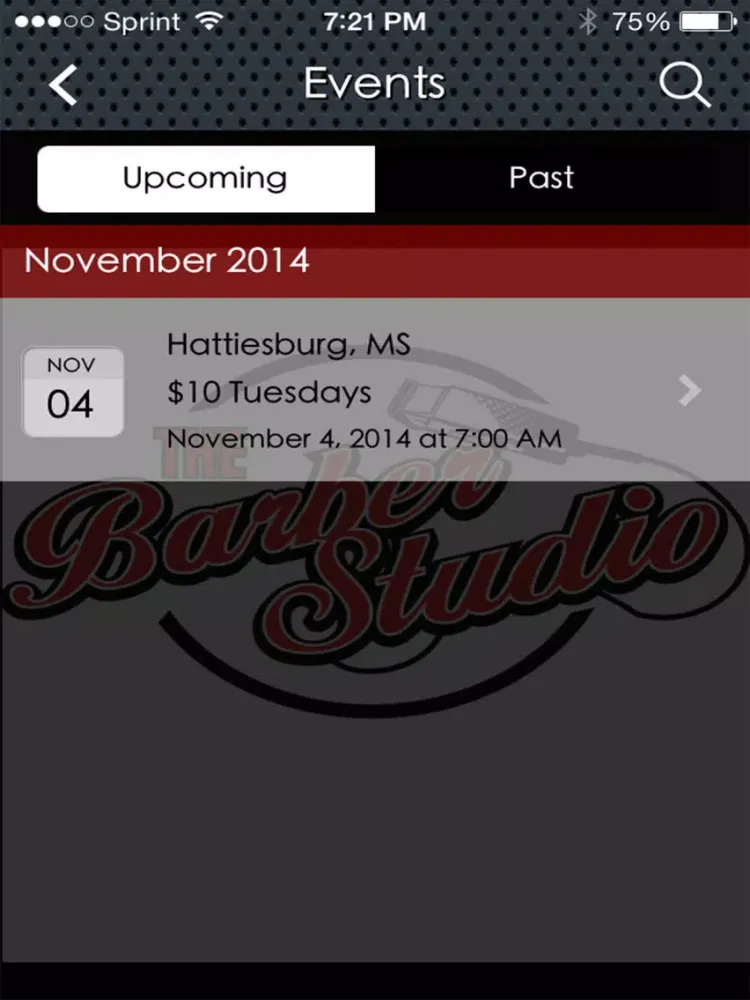 The Barber Studio iPad 应用截图