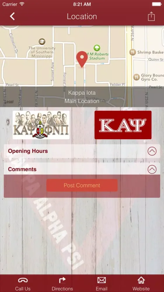 Kappa Iota Chapter of Kappa Alpha Psi スクリーンショット