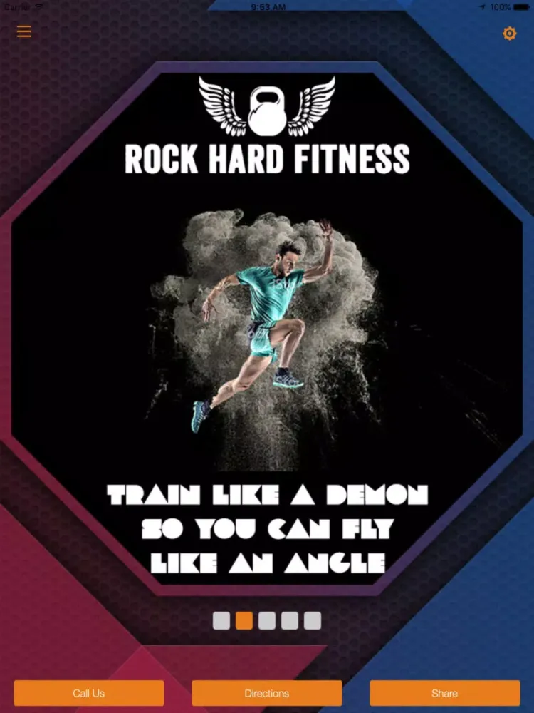 تصاویر Rock Hard Fitness iPad 