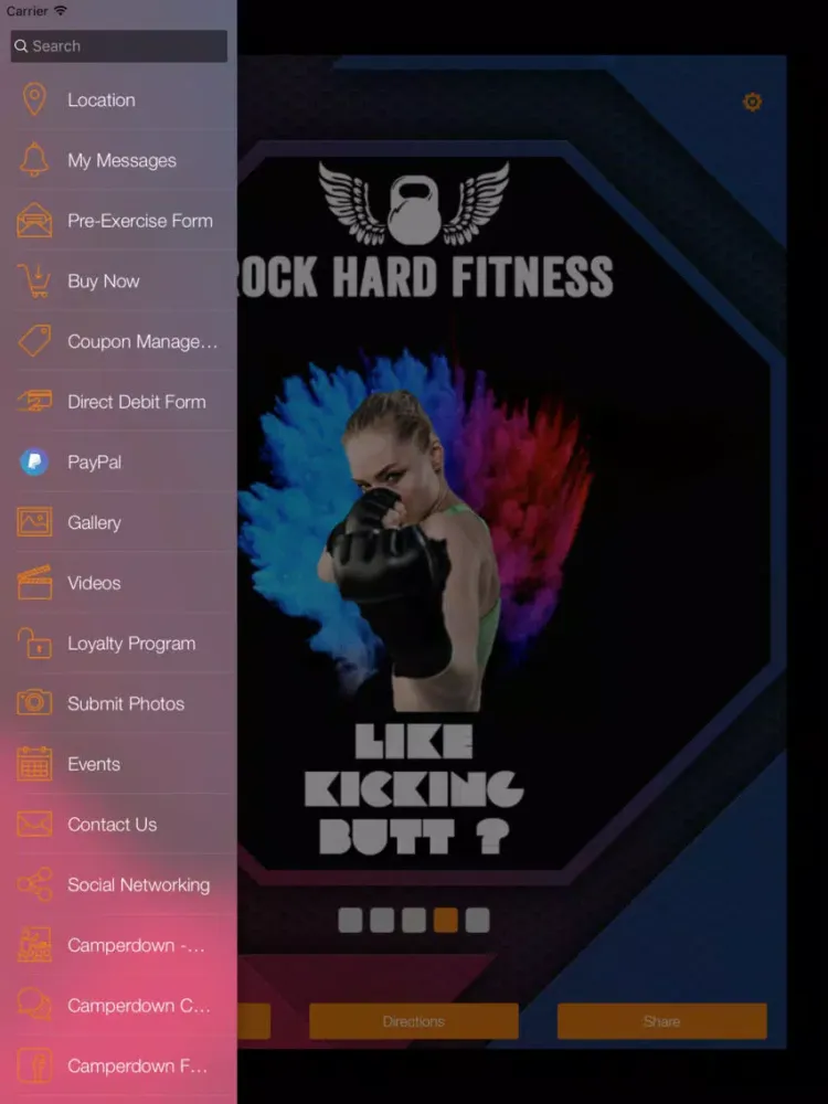 تصاویر Rock Hard Fitness iPad 