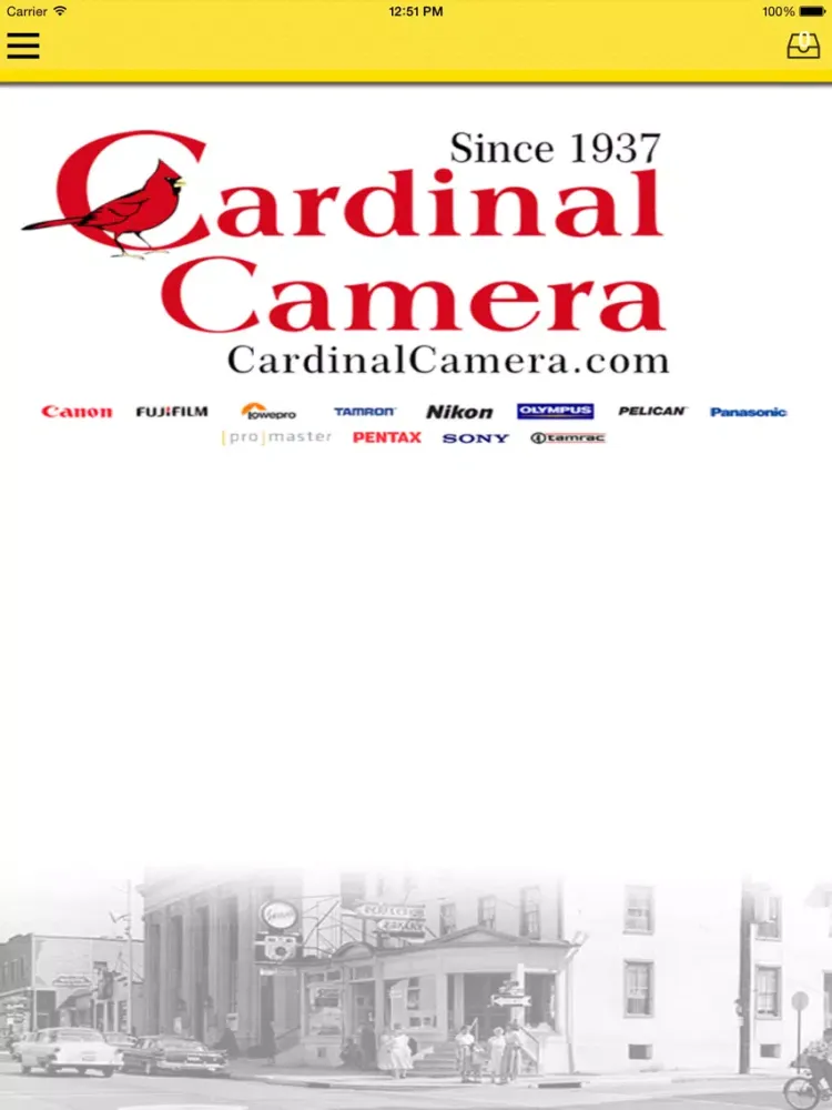 Cardinal Camera - Since 1937 iPad  স্ক্রিনশট