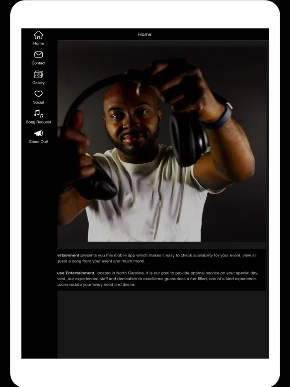 Capturas de pantalla de Clubhouse Entertainment iPad 