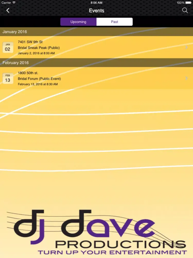 DJ Dave Productions iPad 应用截图
