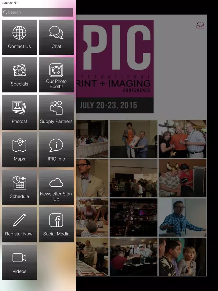 تصاویر International Print + Imaging Conference iPad 