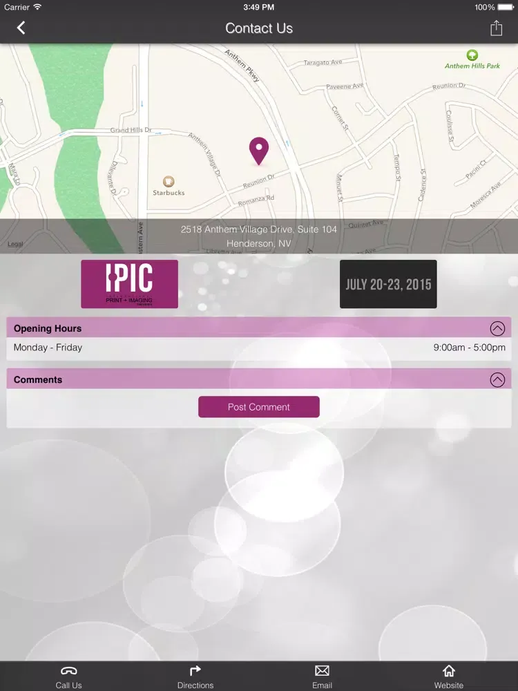 تصاویر International Print + Imaging Conference iPad 
