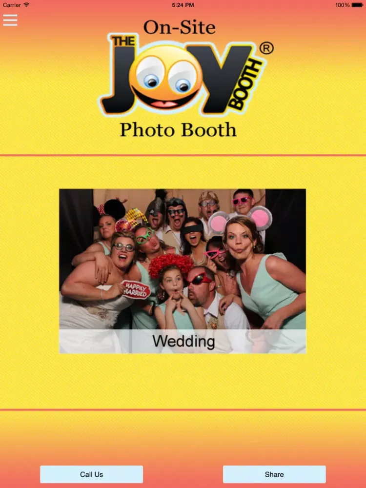 Capturas de pantalla de The Joy Booth Photo Booth Rental iPad 