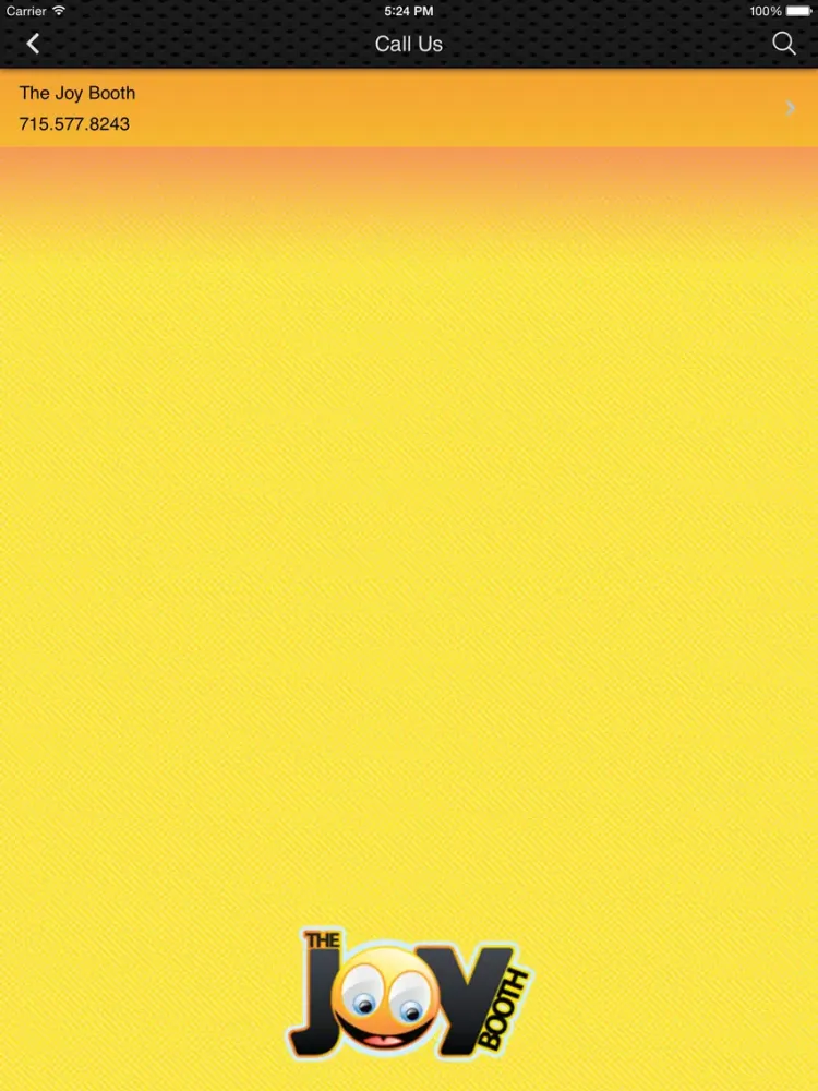 Capturas de pantalla de The Joy Booth Photo Booth Rental iPad 
