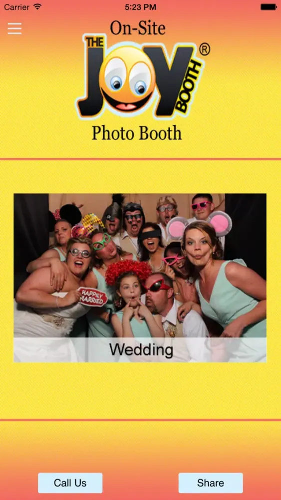 Capturas de pantalla de The Joy Booth Photo Booth Rental