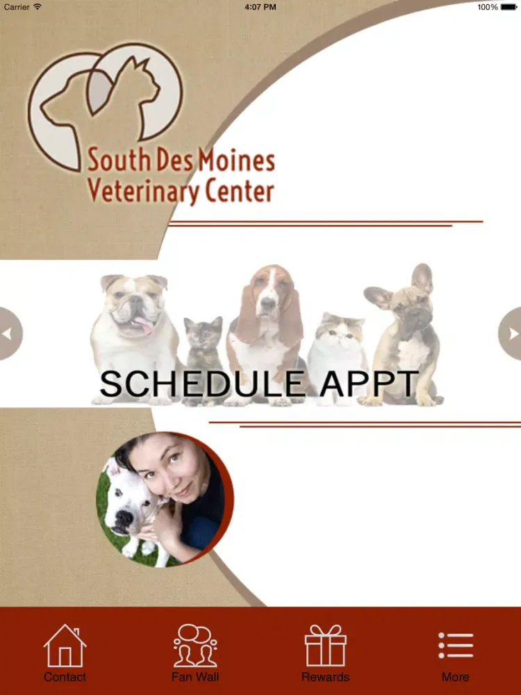 Capturas de pantalla de South Des Moines Vet Center iPad 