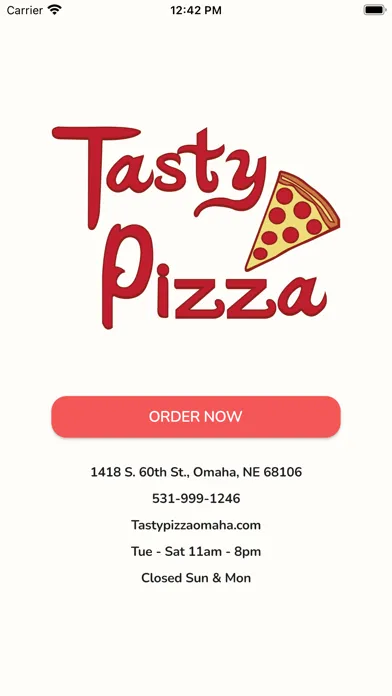 Tasty Pizza - Omaha, NE سکرین شاٹس