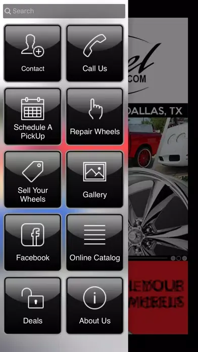 Zrzuty ekranu Wheel Technologies