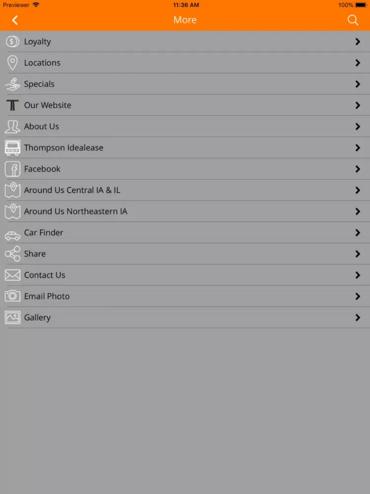 Thompson Truck and Trailer iPad  स्क्रीनशॉट