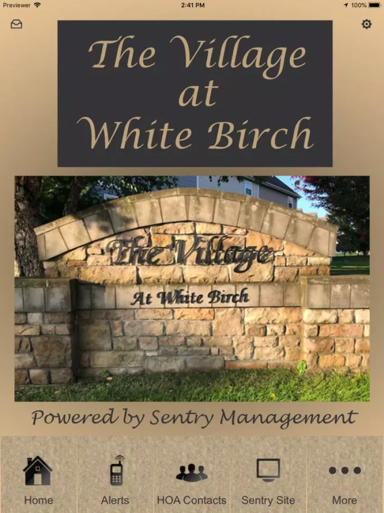 ภาพหน้าจอของ Village at White Birch iPad 