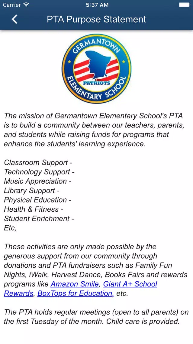 Germantown Elementary PTA應用截圖