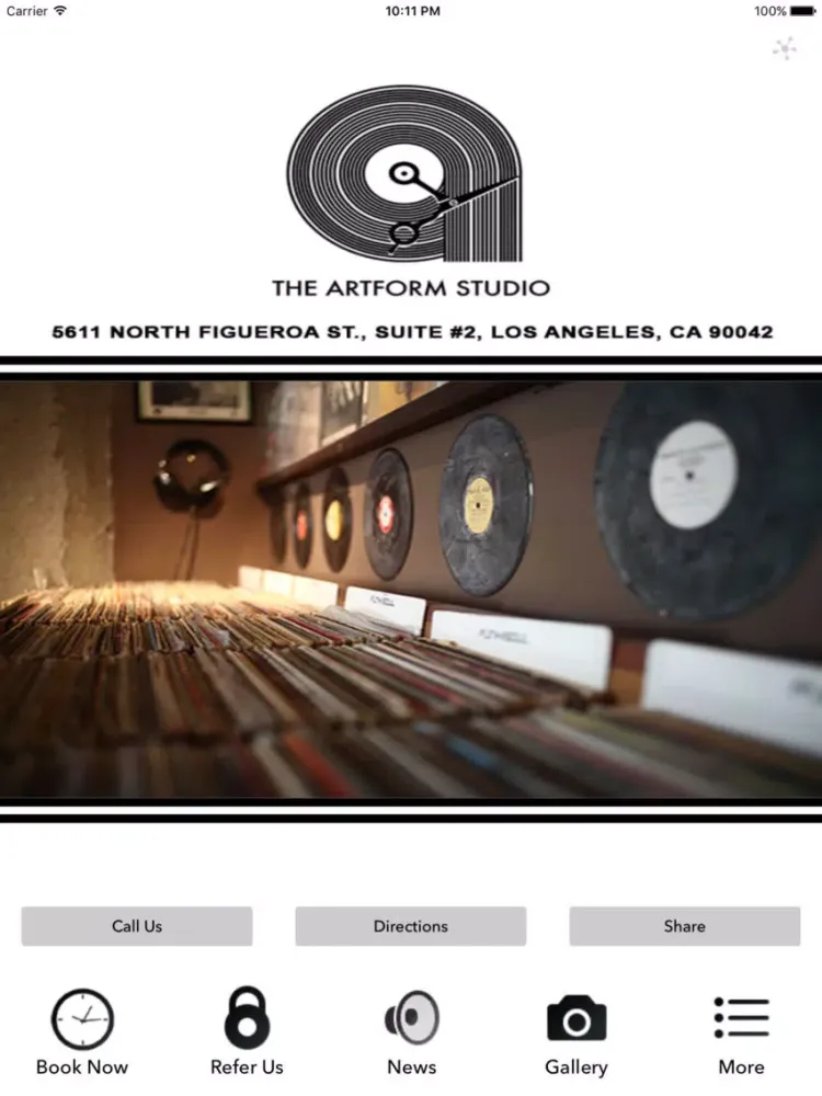 The Artform Studio iPad  سکرین شاٹس