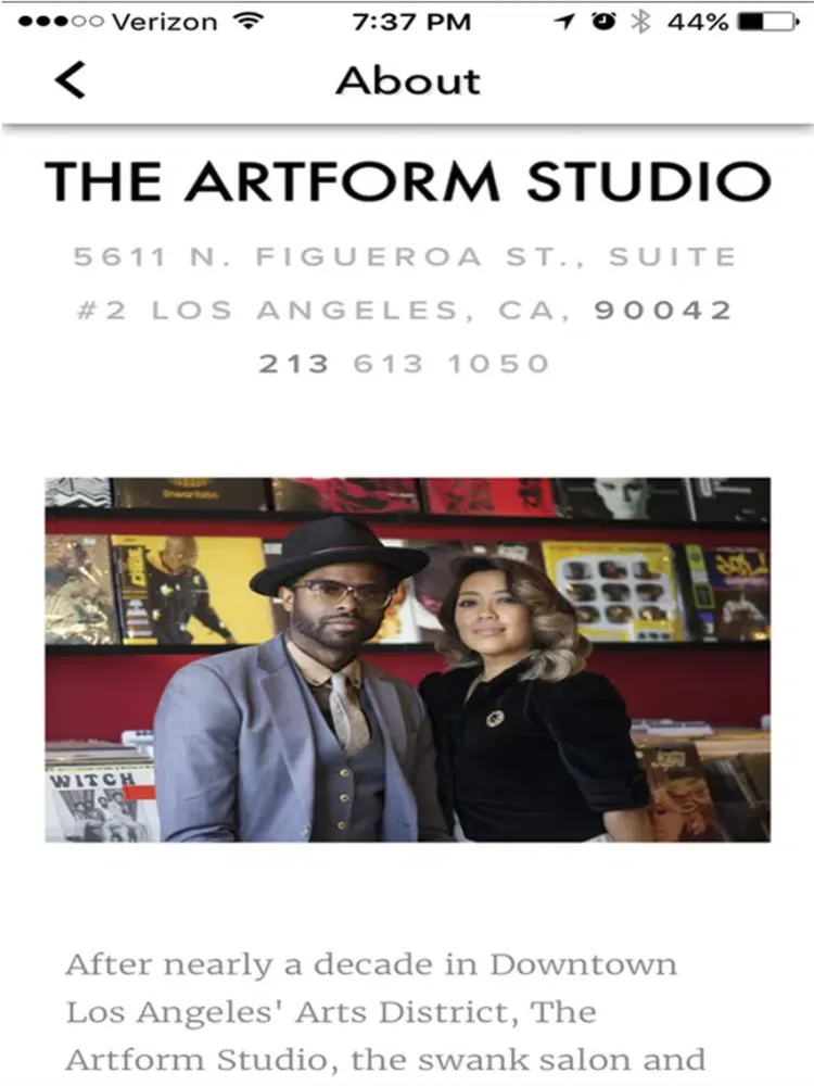 The Artform Studio iPad  سکرین شاٹس