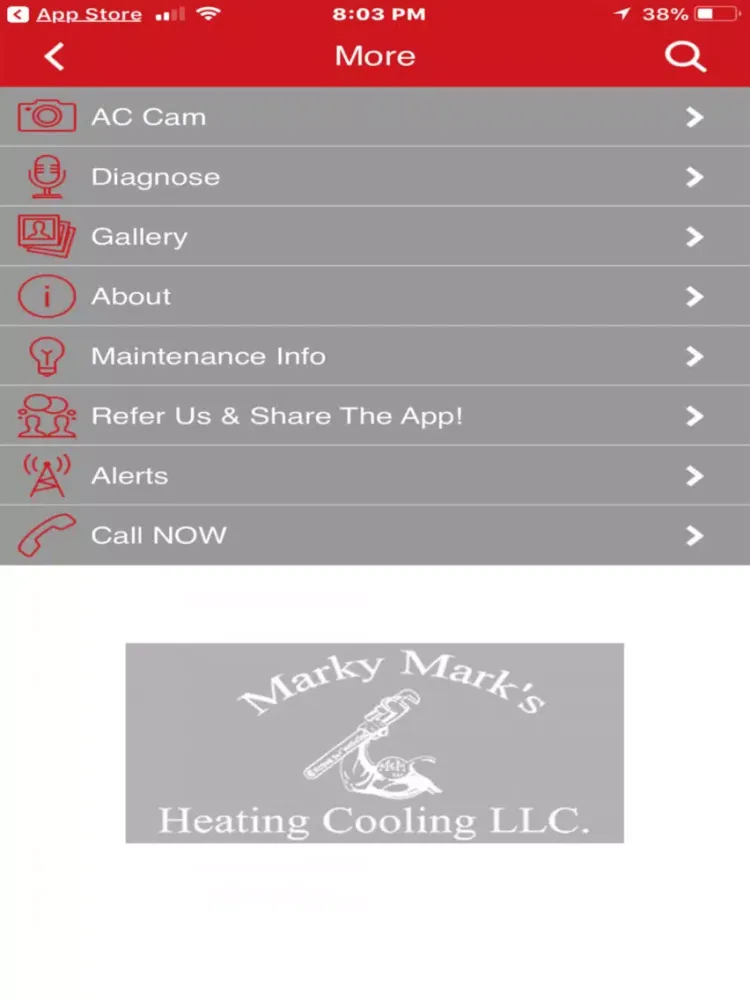 Marky Mark's HVAC iPad  스크린샷