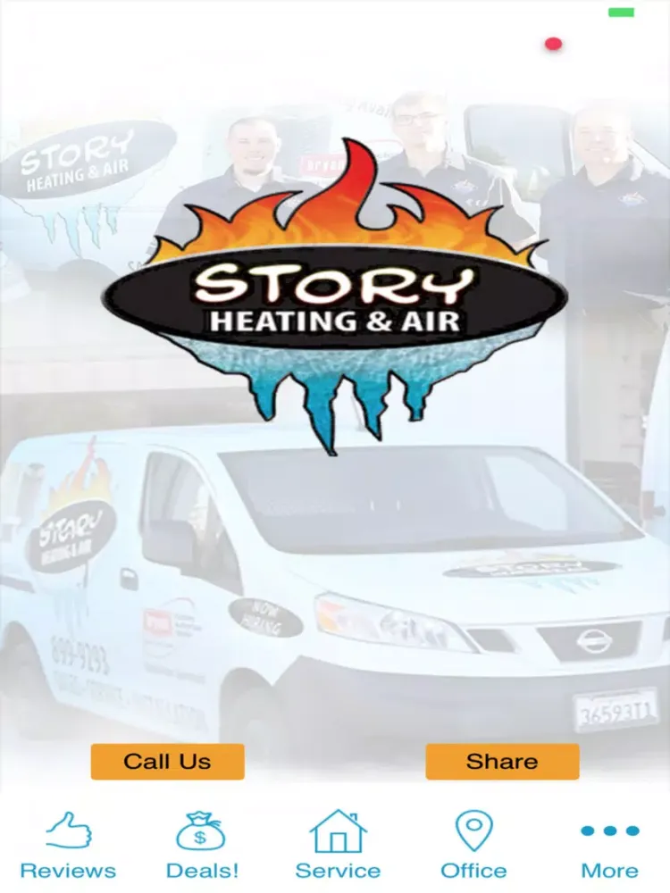 Story Heating & Air iPad 应用截图