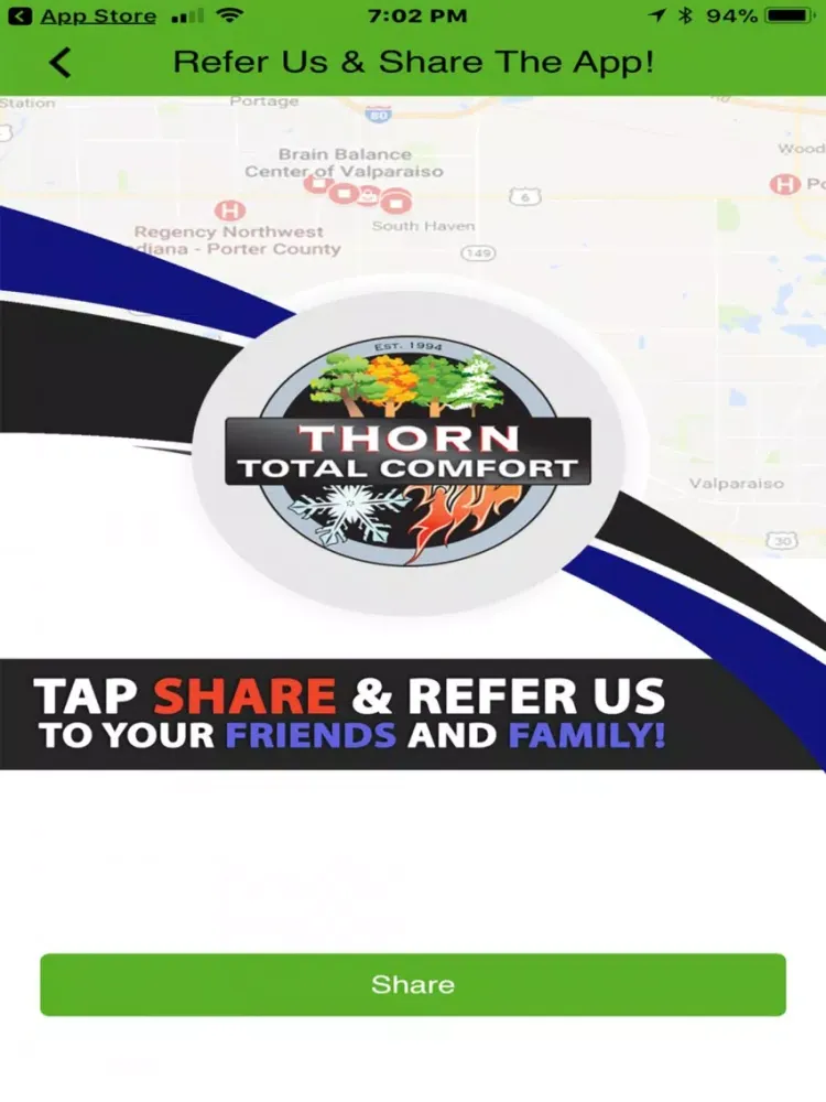 Total Comfort NWI, Inc. iPad  Ekran Görüntüleri