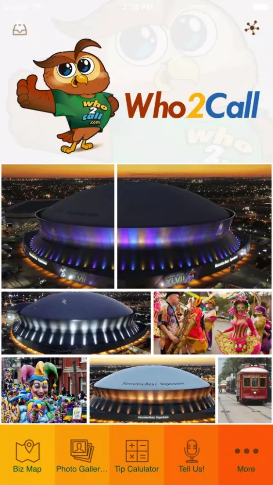 Who2Call in New Orleans سکرین شاٹس