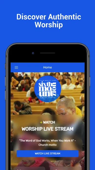 Capturas de pantalla de Sixth Mt. Zion Baptist Temple