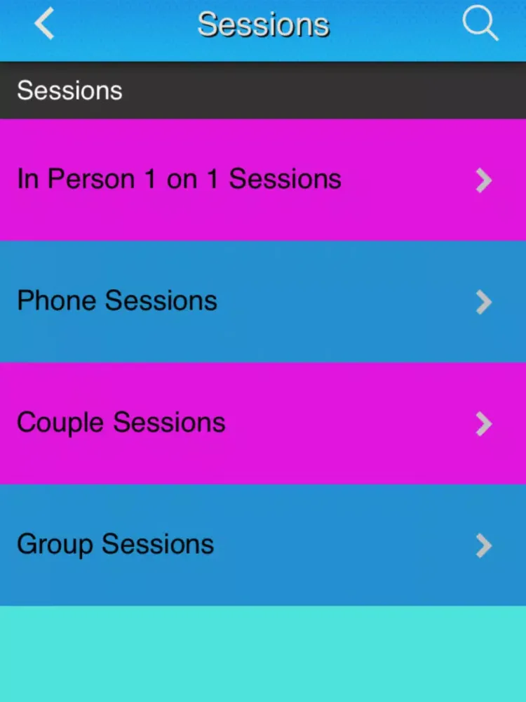 Hypnotherapy App by Davette iPad  Screenshots