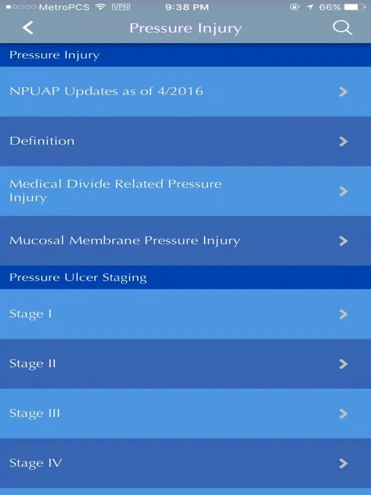 Ảnh chụp màn hình của The Wound Atlas Pro iPad 