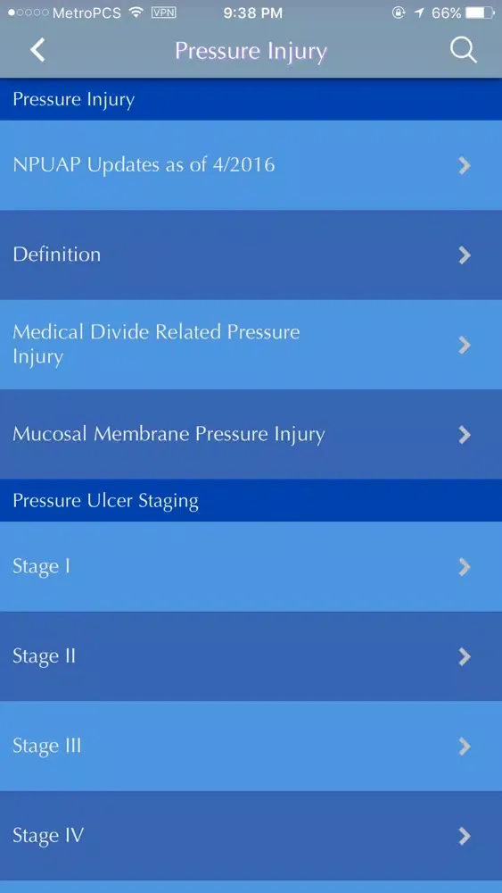 Ảnh chụp màn hình của The Wound Atlas Pro