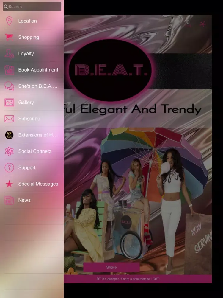 B.E.A.T. iPad  Screenshots
