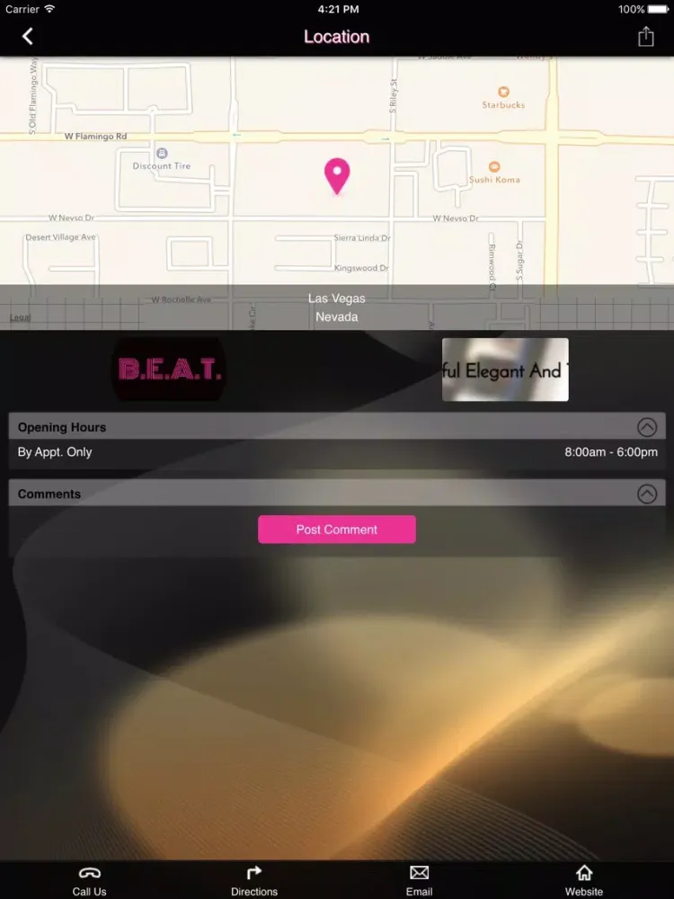 B.E.A.T. iPad  Screenshots