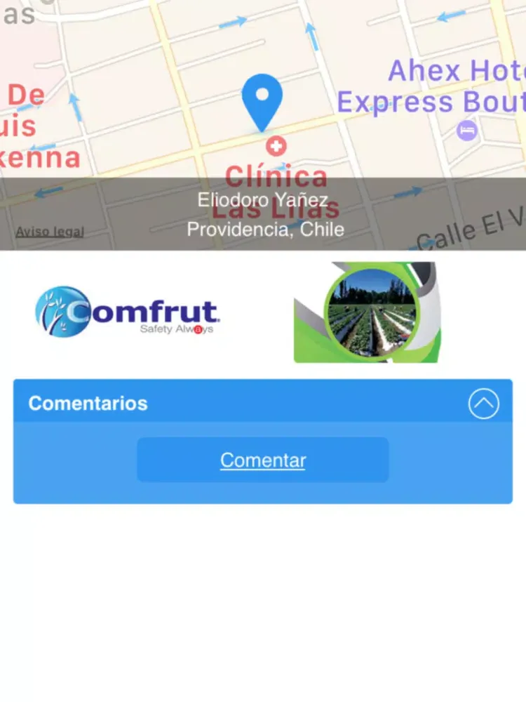Скриншоты Comfrut iPad 