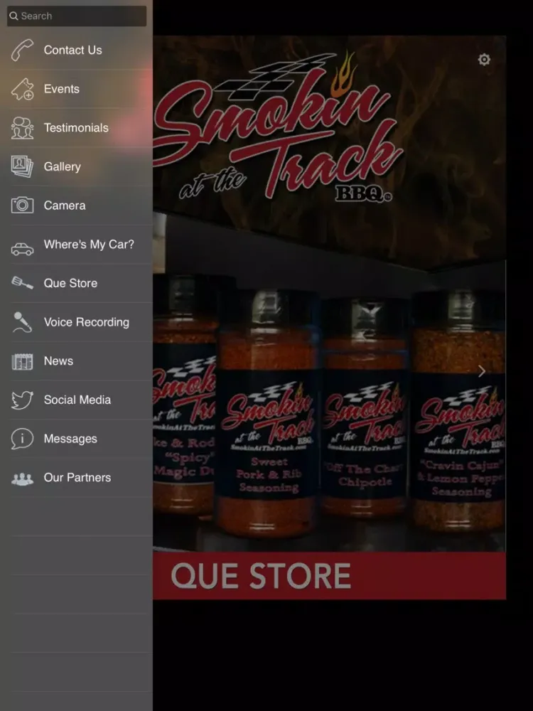 تصاویر Smokin' at the Track BBQ iPad 