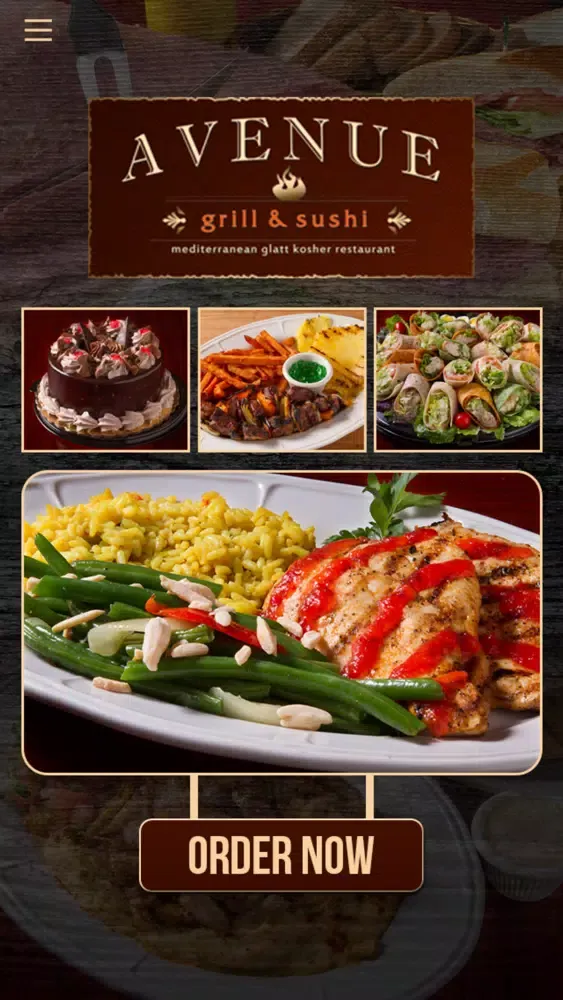Avenue Grill & Sushi -- NJ Kosher應用截圖