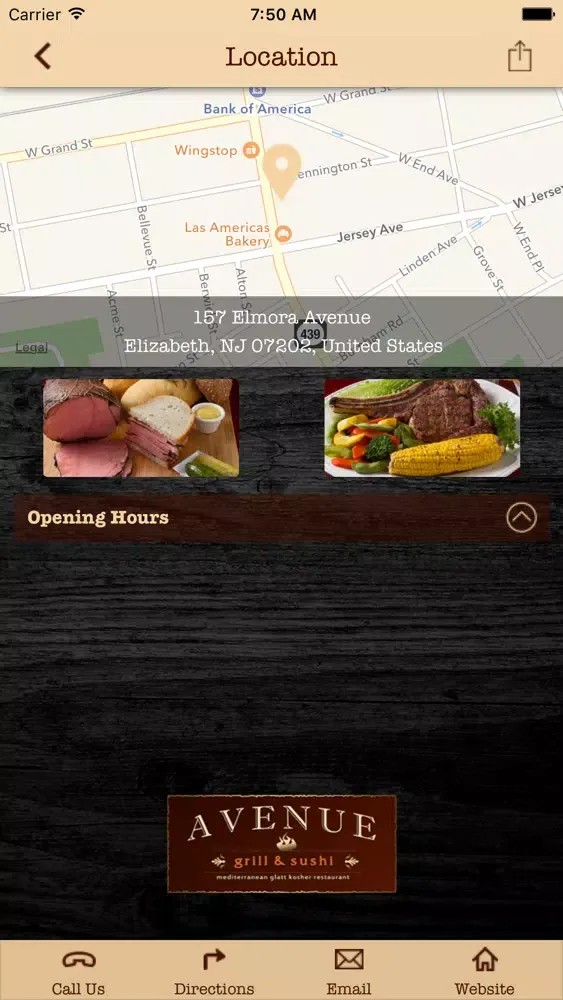 Avenue Grill & Sushi -- NJ Kosher應用截圖