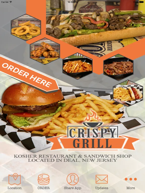 Crispy Grill iPad  Screenshots