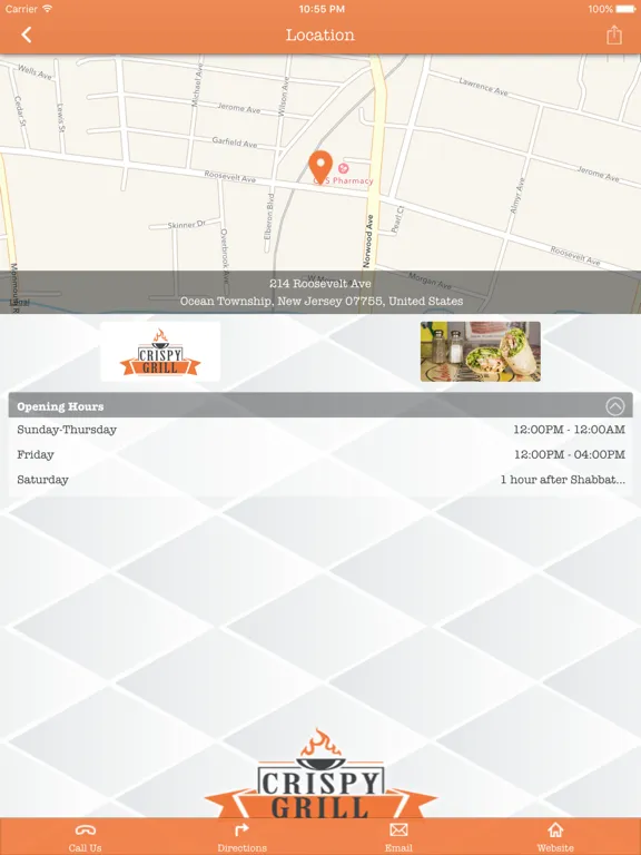 Crispy Grill iPad  Screenshots